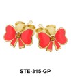 Kids Stud Earring Sweet Bow STE-315